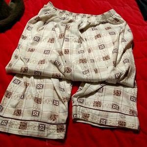 Men's pajama pants, size small